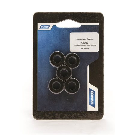 CAMCO SHOWER HEAD GASKETS, 10/CARD 43763